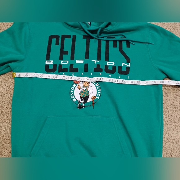 Boston Celtics Green Hoodie Mens Size S - Picture 5 of 8